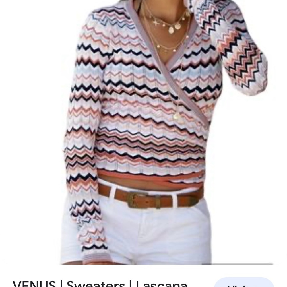 Boho Wrap Look Cardigan